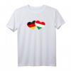 Deutschland Ungarn Liebes Herz T-Shirt – Kulturelle Flaggen Liebe für Valentinstag, Geburtstage & besondere Anlässe