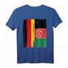 Deutschland Afghanistan Flaggen T-Shirt für doppelte Staatsbürgerschaft, Integration & Kulturfest - Perfekt zum Flaggen Tag, Geburtstag & Weihnachten