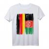 Deutschland Afghanistan Flaggen T-Shirt für doppelte Staatsbürgerschaft, Integration & Kulturfest - Perfekt zum Flaggen Tag, Geburtstag & Weihnachten