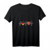 Damen T-Shirt mit Deutschland und Portugal Flaggen - Doppelte Staatsbürgerschaft, Integration & Urlaubsoutfit in Portugal