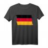 Deutschland Flagge T-Shirt in Schwarz-Rot-Gelb – Klassisch geschnitten, perfekt für Deutsche und Patriotische Anlässe