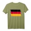 Deutschland Flagge T-Shirt in Schwarz-Rot-Gelb – Klassisch geschnitten, perfekt für Deutsche und Patriotische Anlässe