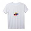 Damen Deutschland & Venezuela doppelte Staatsbürgerschaft T-Shirt mit V-Ausschnitt – Lustiges Geschenk für Freunde, Urlaub & Geburtstag