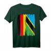 Deutschland Tansania Flaggen T-Shirt für doppelte Staatsbürgerschaft, Integration & Toleranz – Perfektes Geschenk zu Geburtstag & Weihnachten