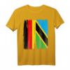 Deutschland Tansania Flaggen T-Shirt für doppelte Staatsbürgerschaft, Integration & Toleranz – Perfektes Geschenk zu Geburtstag & Weihnachten