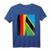 Deutschland Tansania Flaggen T-Shirt für doppelte Staatsbürgerschaft, Integration & Toleranz – Perfektes Geschenk zu Geburtstag & Weihnachten