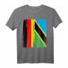 Deutschland Tansania Flaggen T-Shirt für doppelte Staatsbürgerschaft, Integration & Toleranz – Perfektes Geschenk zu Geburtstag & Weihnachten