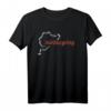 Nürburgring Karte Grafik Deutschland Tag Track Geschenk für Freunde - Motorsport Fan T-Shirt