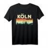 Mein Köln Skyline Deutschland Heimat Stadt Souvenir T-Shirt - Perfektes Geschenk für Stolze Köln-Liebhaber und Reisende