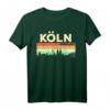 Mein Köln Skyline Deutschland Heimat Stadt Souvenir T-Shirt - Perfektes Geschenk für Stolze Köln-Liebhaber und Reisende