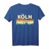 Mein Köln Skyline Deutschland Heimat Stadt Souvenir T-Shirt - Perfektes Geschenk für Stolze Köln-Liebhaber und Reisende