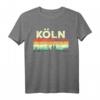 Mein Köln Skyline Deutschland Heimat Stadt Souvenir T-Shirt - Perfektes Geschenk für Stolze Köln-Liebhaber und Reisende