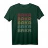 Baka Retro Anime Geschenk Herren Damen Vintage T-Shirt - Klassisch geschnitten, perfekt für Anime-Fans und Manga-Liebhaber