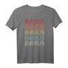 Baka Retro Anime Geschenk Herren Damen Vintage T-Shirt - Klassisch geschnitten, perfekt für Anime-Fans und Manga-Liebhaber