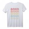Baka Retro Anime Geschenk Herren Damen Vintage T-Shirt - Klassisch geschnitten, perfekt für Anime-Fans und Manga-Liebhaber