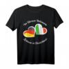 Deutschland Italien Shirt für Frauen - Geschenk für Heimatliebe, Italienisch T-Shirt, Perfekt zum Geburtstag oder für Zuhause