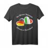Deutschland Italien Shirt für Frauen - Geschenk für Heimatliebe, Italienisch T-Shirt, Perfekt zum Geburtstag oder für Zuhause