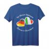 Deutschland Italien Shirt für Frauen - Geschenk für Heimatliebe, Italienisch T-Shirt, Perfekt zum Geburtstag oder für Zuhause