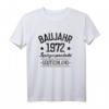Geschenke für 48 Jahre alten Geburtstag 1972 Deutschland T-Shirt - Personalisiertes Jahreszahl-Shirt für Männer und Frauen