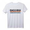 Vintage 1980er Stil Dessau Deutschland T-Shirt - Retro Souvenir & Geschenk für Freunde & Familie