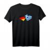 Deutschland Griechenland Herz Flagge T-Shirt - Liebe, Freundschaft & Kulturelle Geschenke für Deutschland und Griechenland Liebhaber