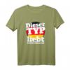 Dieses Deutschland T-Shirt mit Flagge – Patriotisches Geschenk für Fans und Deutschlandliebhaber, perfekt für Geburtstage & Weihnachten