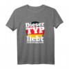 Dieses Deutschland T-Shirt mit Flagge – Patriotisches Geschenk für Fans und Deutschlandliebhaber, perfekt für Geburtstage & Weihnachten