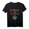 Patriotisches Deutschland T-Shirt mit Flagge & Statement - Perfekt für Patrioten, Heimatliebe & patriotische Anlässe