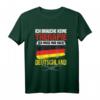 Brauche keine Therapie, ich fahre nur nach Deutschland T-Shirt - Lustiges Outfit für Deutschland-Liebhaber und Urlaubsreisende