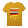 Brauche keine Therapie, ich fahre nur nach Deutschland T-Shirt - Lustiges Outfit für Deutschland-Liebhaber und Urlaubsreisende