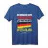 Brauche keine Therapie, ich fahre nur nach Deutschland T-Shirt - Lustiges Outfit für Deutschland-Liebhaber und Urlaubsreisende