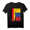 Deutschland Venezuela Flaggen T-Shirt – Doppelte Staatsbürgerschaft, Integration & Toleranz feiern