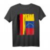 Deutschland Venezuela Flaggen T-Shirt – Doppelte Staatsbürgerschaft, Integration & Toleranz feiern