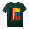 Deutschland Venezuela Flaggen T-Shirt – Doppelte Staatsbürgerschaft, Integration & Toleranz feiern