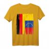 Deutschland Venezuela Flaggen T-Shirt – Doppelte Staatsbürgerschaft, Integration & Toleranz feiern