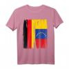 Deutschland Venezuela Flaggen T-Shirt – Doppelte Staatsbürgerschaft, Integration & Toleranz feiern