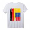 Deutschland Venezuela Flaggen T-Shirt – Doppelte Staatsbürgerschaft, Integration & Toleranz feiern