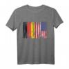Deutschland und USA Flaggen T-Shirt – Doppelte Staatsbürgerschaft, Reiseliebe & Multikulturelles Design