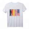 Deutschland und USA Flaggen T-Shirt – Doppelte Staatsbürgerschaft, Reiseliebe & Multikulturelles Design