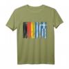 Deutschland & Griechenland Flagge T-Shirt - Doppelstaatsbürger, Urlaub & Städtetrip in Athen oder Thessaloniki, Zeichen für Integration & Liebe