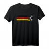 Deutschland-Flagge Düsenjet Jet Flugzeug T-Shirt – Perfektes Geschenk für Flugzeug- und Pilotenliebhaber