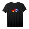 Deutschland Kuba Liebe Herz T-Shirt – Das perfekte Geschenk für Freunde, Partner & Familie zu Valentinstag, Weihnachten, Geburtstag