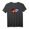 Deutschland Kuba Liebe Herz T-Shirt – Das perfekte Geschenk für Freunde, Partner & Familie zu Valentinstag, Weihnachten, Geburtstag