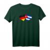 Deutschland Kuba Liebe Herz T-Shirt – Das perfekte Geschenk für Freunde, Partner & Familie zu Valentinstag, Weihnachten, Geburtstag