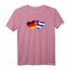 Deutschland Kuba Liebe Herz T-Shirt – Das perfekte Geschenk für Freunde, Partner & Familie zu Valentinstag, Weihnachten, Geburtstag