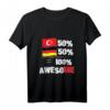 Türkisch Deutschtürke Türkiye Deutschland Türkei T-Shirt – Stolz auf doppelte Herkunft & Heimatverbundenheit