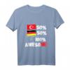 Türkisch Deutschtürke Türkiye Deutschland Türkei T-Shirt – Stolz auf doppelte Herkunft & Heimatverbundenheit