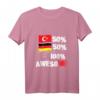 Türkisch Deutschtürke Türkiye Deutschland Türkei T-Shirt – Stolz auf doppelte Herkunft & Heimatverbundenheit