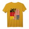 USA Deutschland Flagge T-Shirt | Damen, Herren & Kinder - Patriotische Kleidung mit US- und Deutschland-Flagge