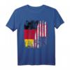 USA Deutschland Flagge T-Shirt | Damen, Herren & Kinder - Patriotische Kleidung mit US- und Deutschland-Flagge